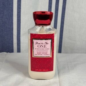 Bath & Body Works You're the One Lotion - Red & White